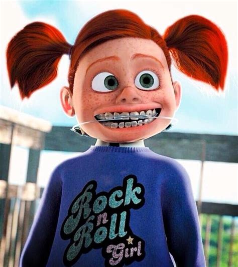 girl with braces from finding nemo